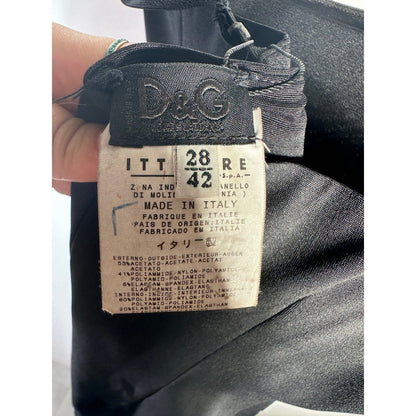 Dolce & Gabbana Lace Trim Slip Dress - Brandsamsara