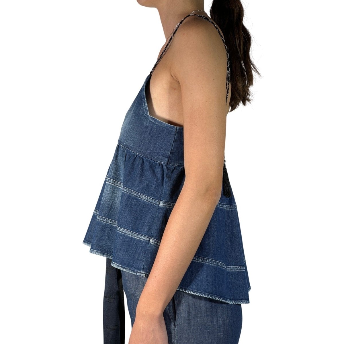 Dondup Denim Tank - Brandsamsara