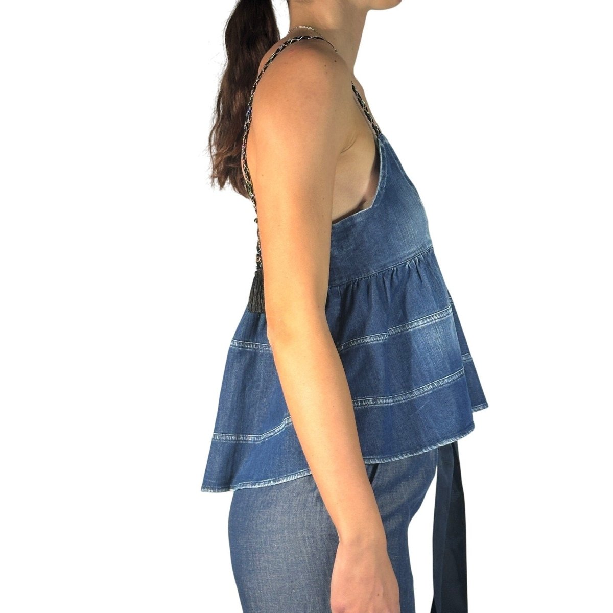 Dondup Denim Tank - Brandsamsara