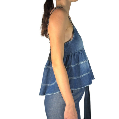 Dondup Denim Tank - Brandsamsara