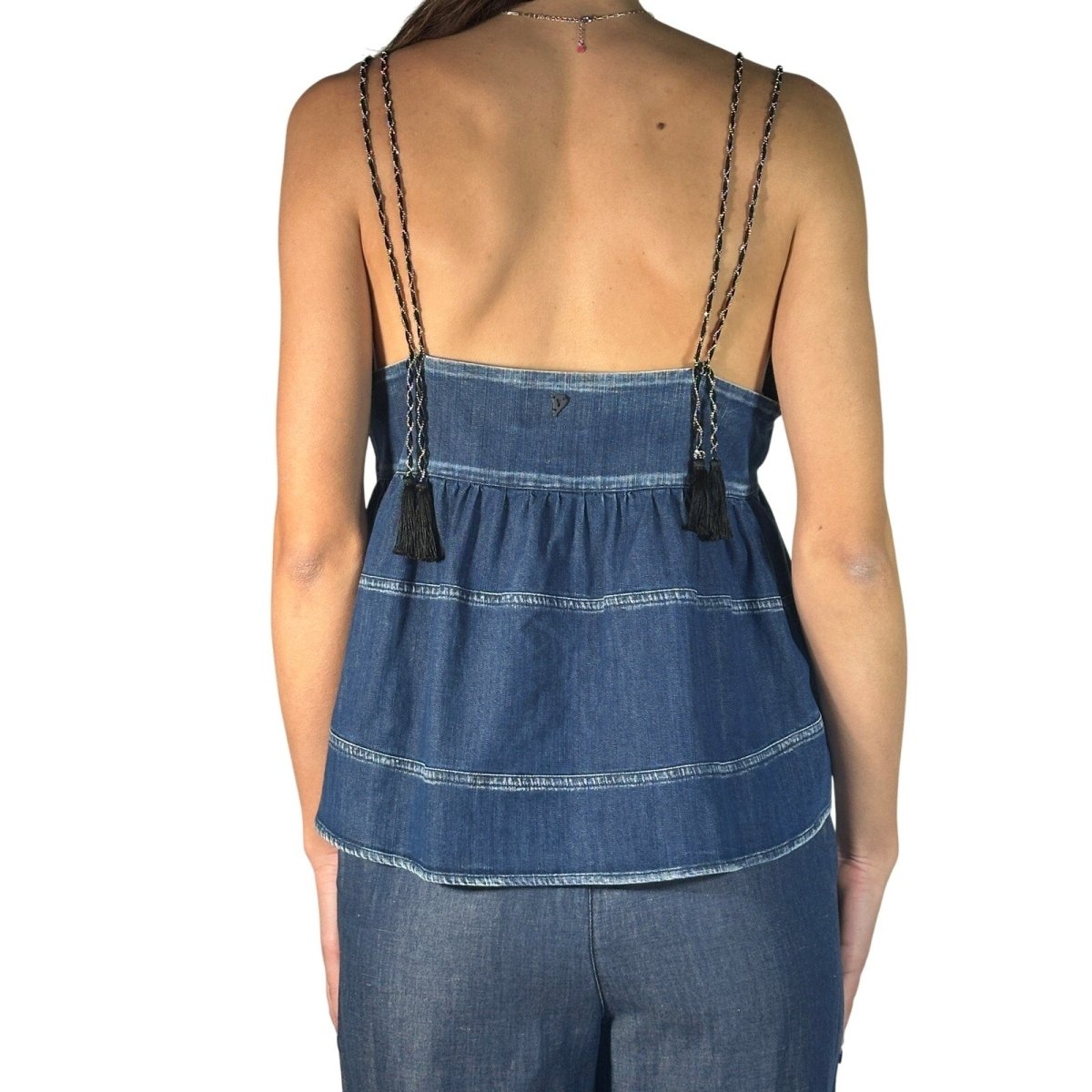 Dondup Denim Tank - Brandsamsara