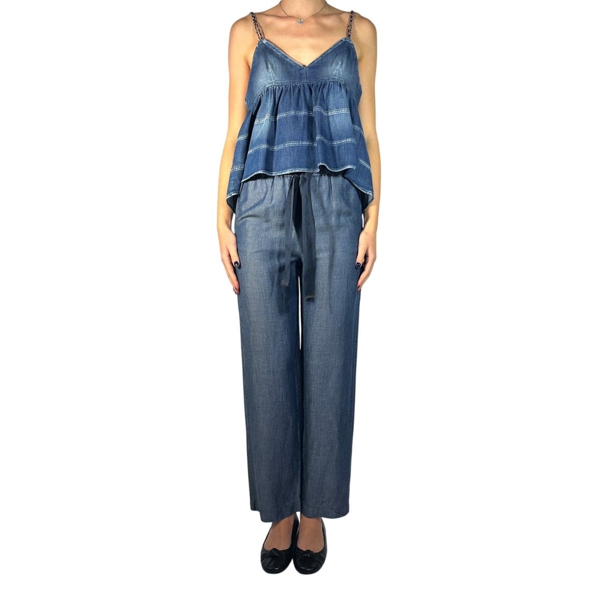 Dondup Denim Tank - Brandsamsara