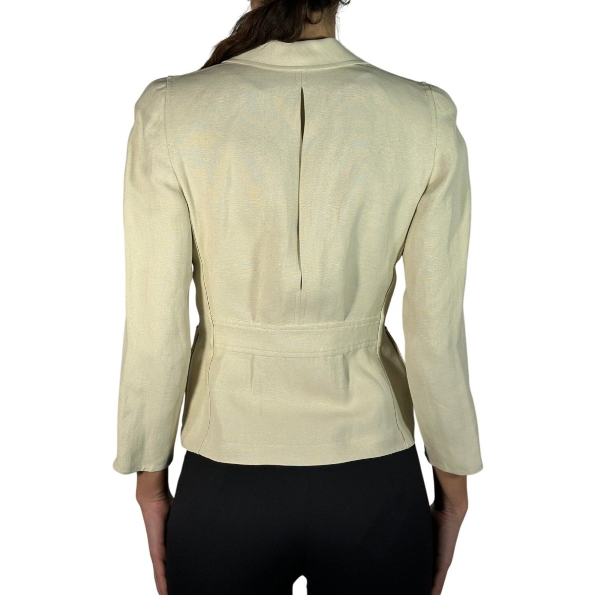 Donna Karan DKNY Linen Blend Blazer - Brandsamsara