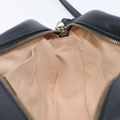 Gucci GG Marmont Matelasse Leather, Black, Leather, Shoulder Bag