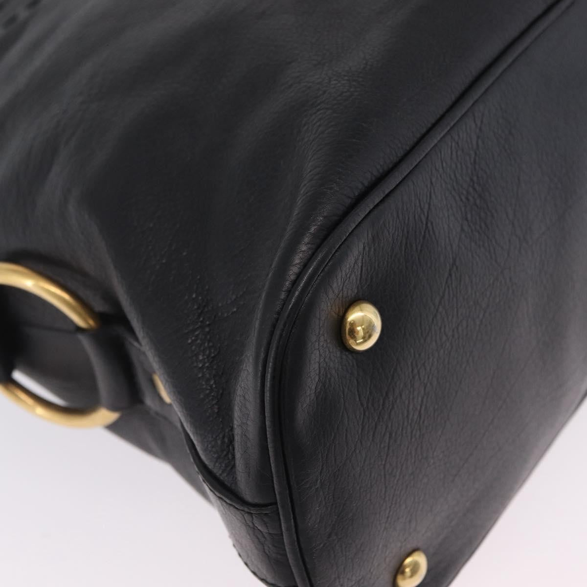 Saint Laurent Muse Leather, Black, Leather, Shoulder Bag