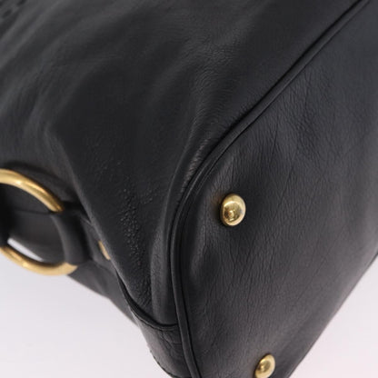 Saint Laurent Muse Leather, Black, Leather, Shoulder Bag