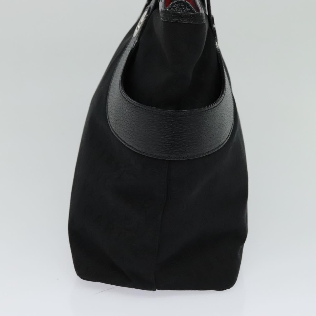 Bvlgari Logomania Canvas, Black, Canvas, Shoulder Bag