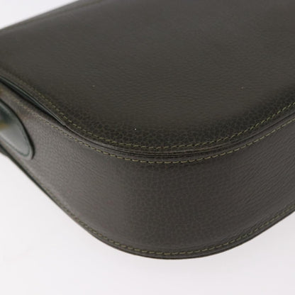 Bally Handbag Leather, Green, Leather, Handbag