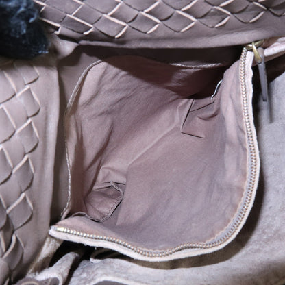 Bottega Veneta Shoulder Intrecciato Nappa, Brown, Leather, Shoulder Bag