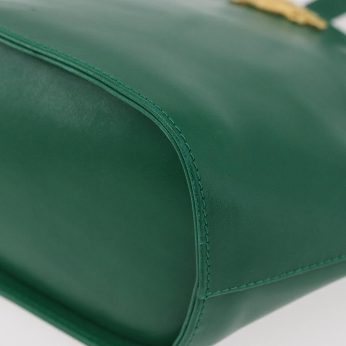 Salvatore Ferragamo Shoulder Bag Leather, Green, Leather, Shoulder Bag