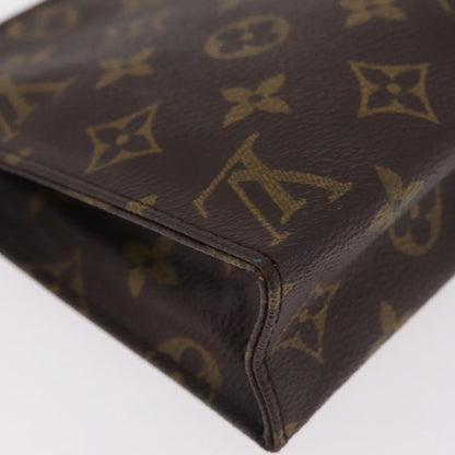 Louis Vuitton Toiletry Pouch Monogram Canvas, Brown, Canvas, Clutch