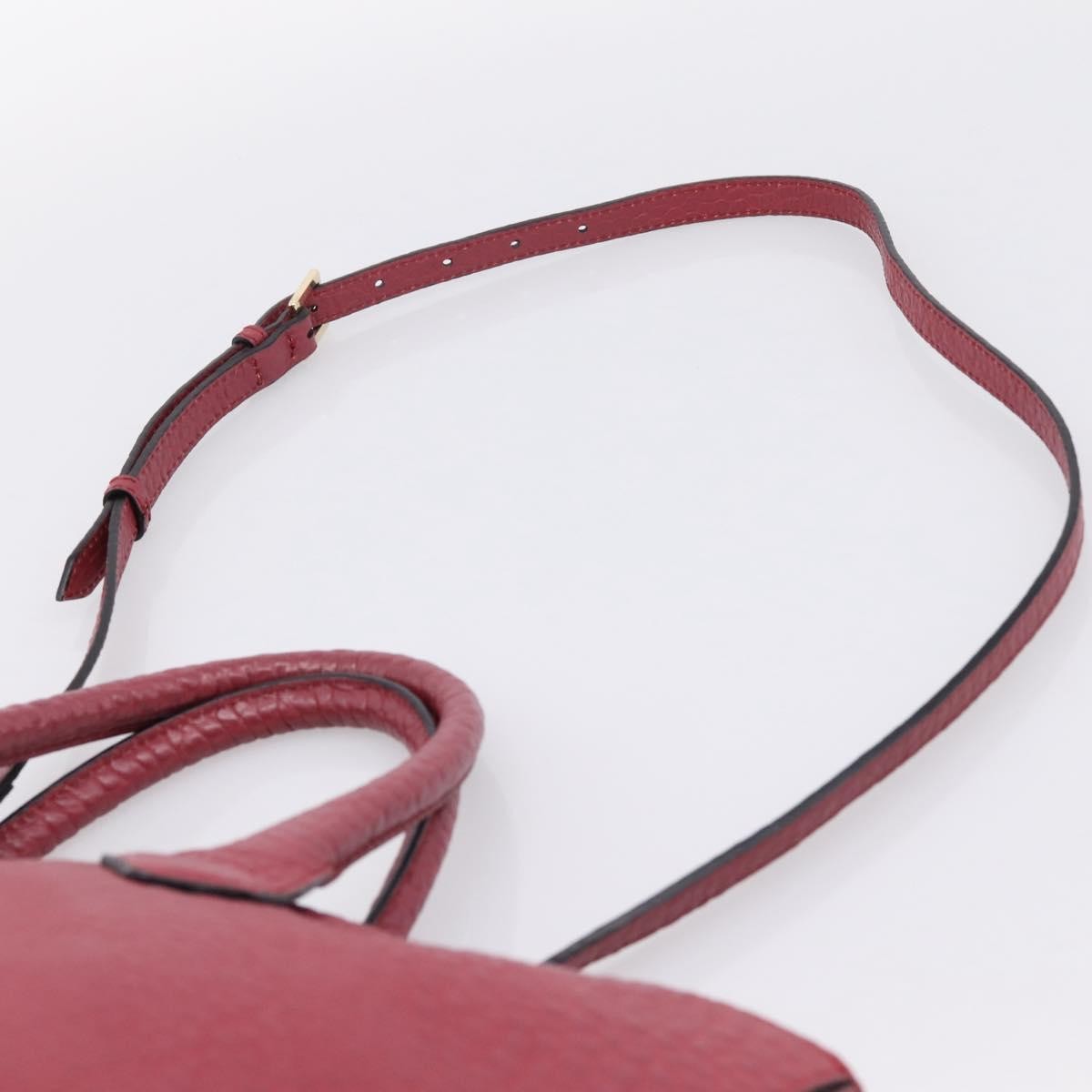 Burberry Clifton Convertible Heritage Grained Leather, Red, Leather, Tote Bag
