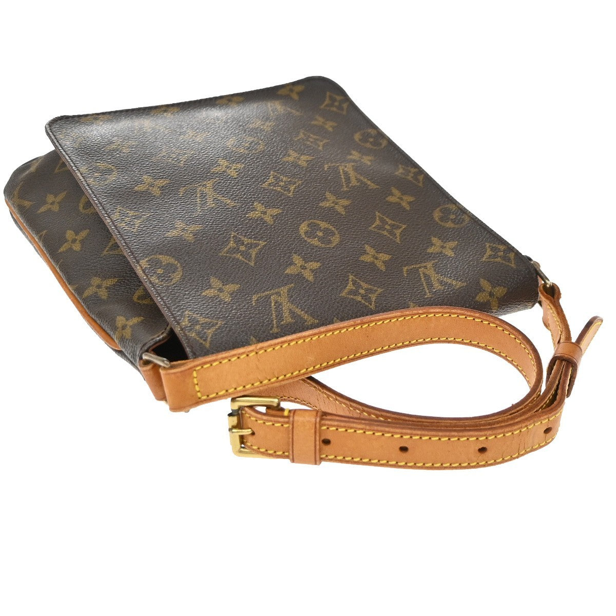 Louis Vuitton Musette Salsa Monogram Canvas, Brown, Canvas, Shoulder Bag