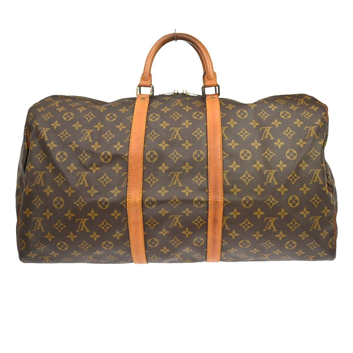 Louis Vuitton Keepall Monogram Canvas, Brown, Canvas, Travel Bag