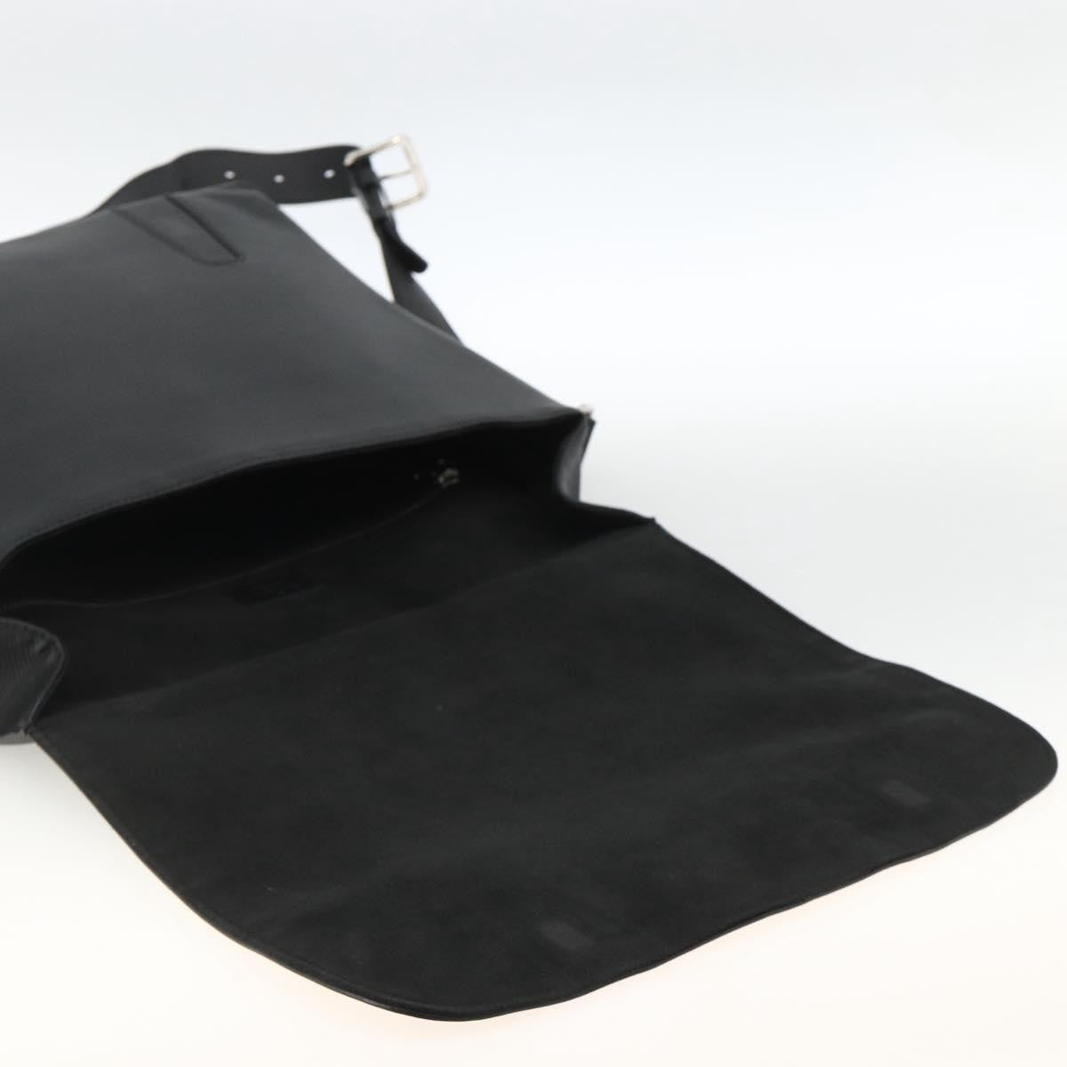 Louis Vuitton Harrington Messenger Epi Leather, Black, Leather, Handbag
