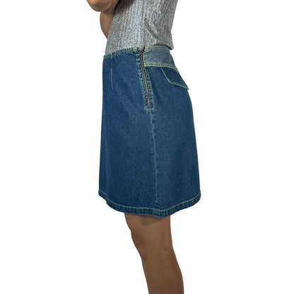Anna Sui Denim Skirt