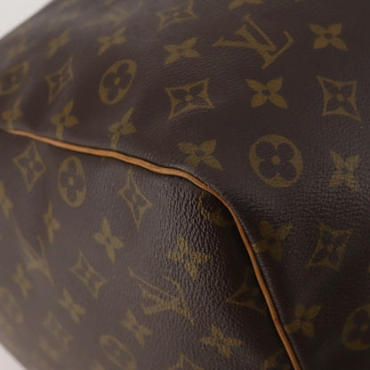 Louis Vuitton Keepall Monogram, Brown, Canvas, Travel Bag