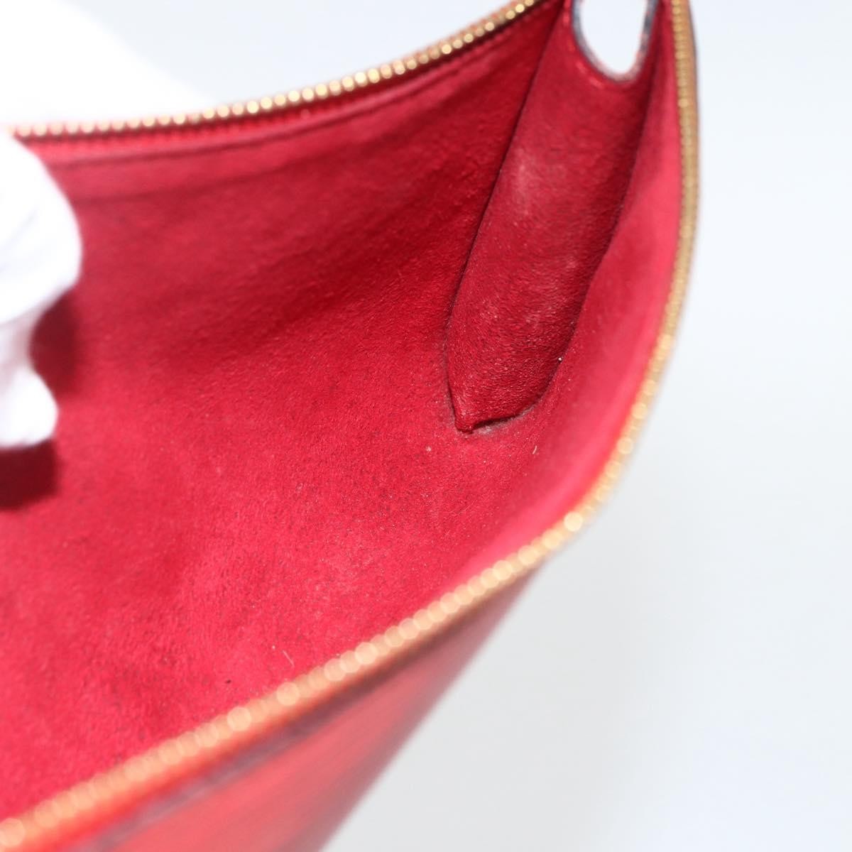 Louis Vuitton Pochette Accessoires Epi Leather, Red, Leather, Wallet