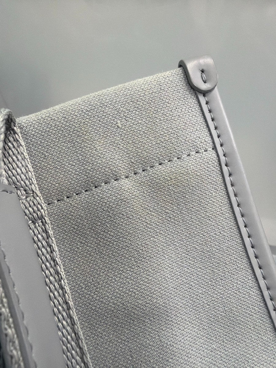Balenciaga Hardware Canvas, Gray, Canvas, Tote Bag