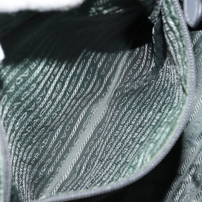 Prada Convertible Bow Tessuto, Green, Nylon, Tote Bag