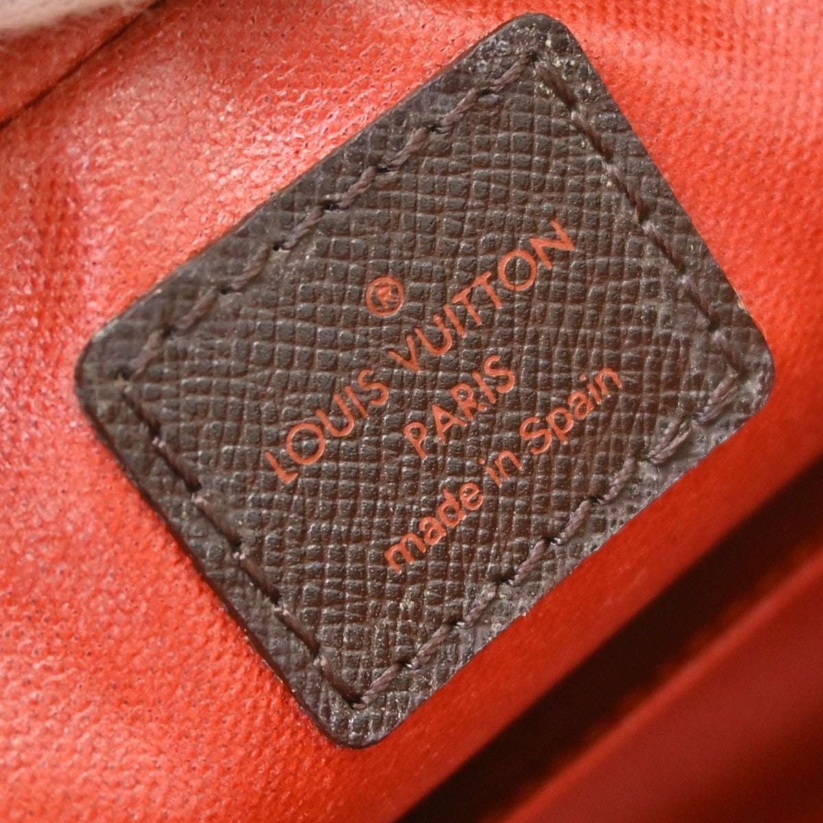 Louis Vuitton Trousse Toilette Damier Canvas, Brown, Canvas, Clutch
