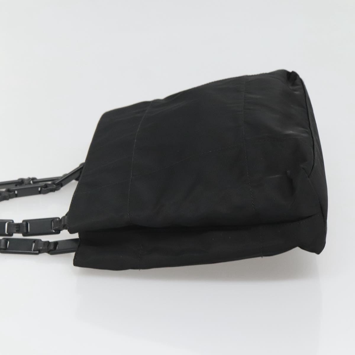 Prada Vintage Tessuto, Black, Nylon, Handbag