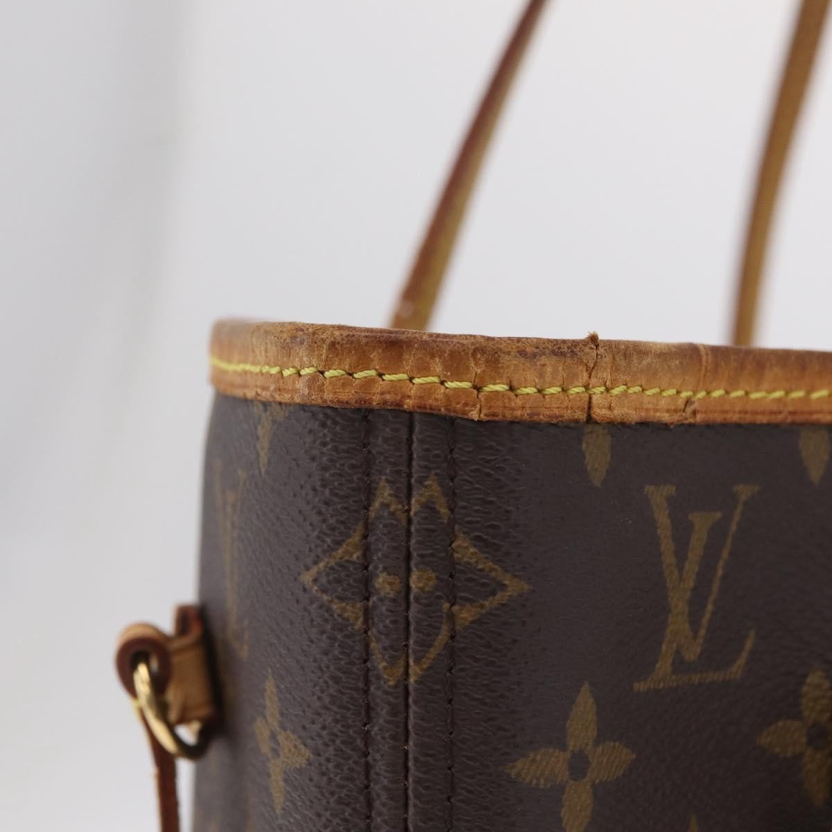 Louis Vuitton Neverfull Monogram Canvas, Brown, Canvas, Tote Bag