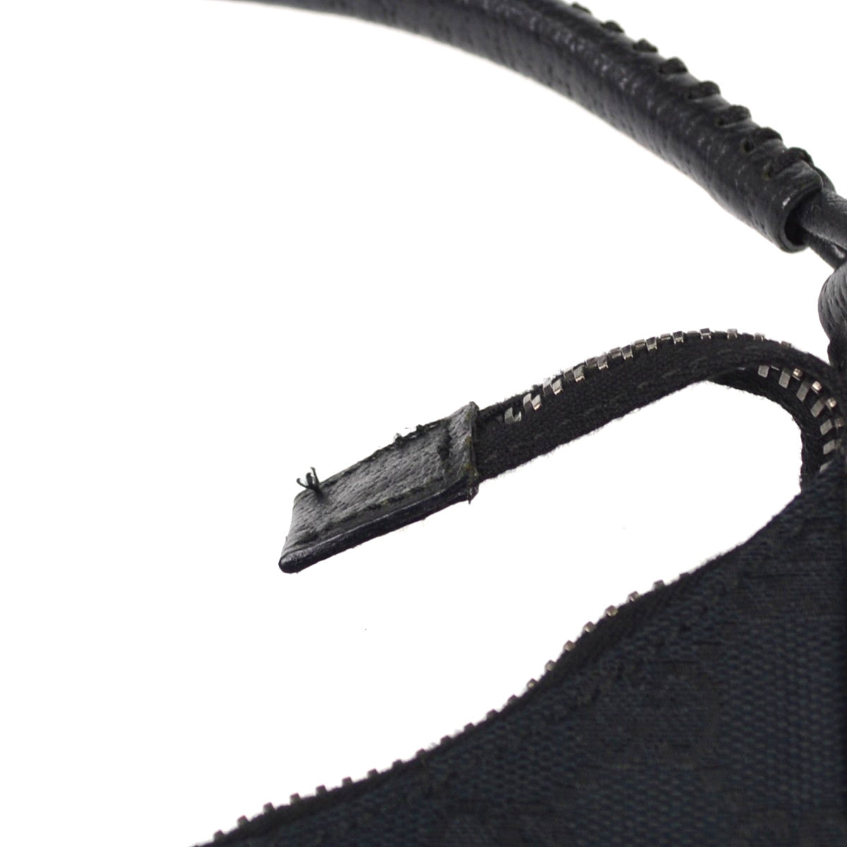 Gucci Vintage Hobo GG Canvas, Black, Canvas, Shoulder Bag