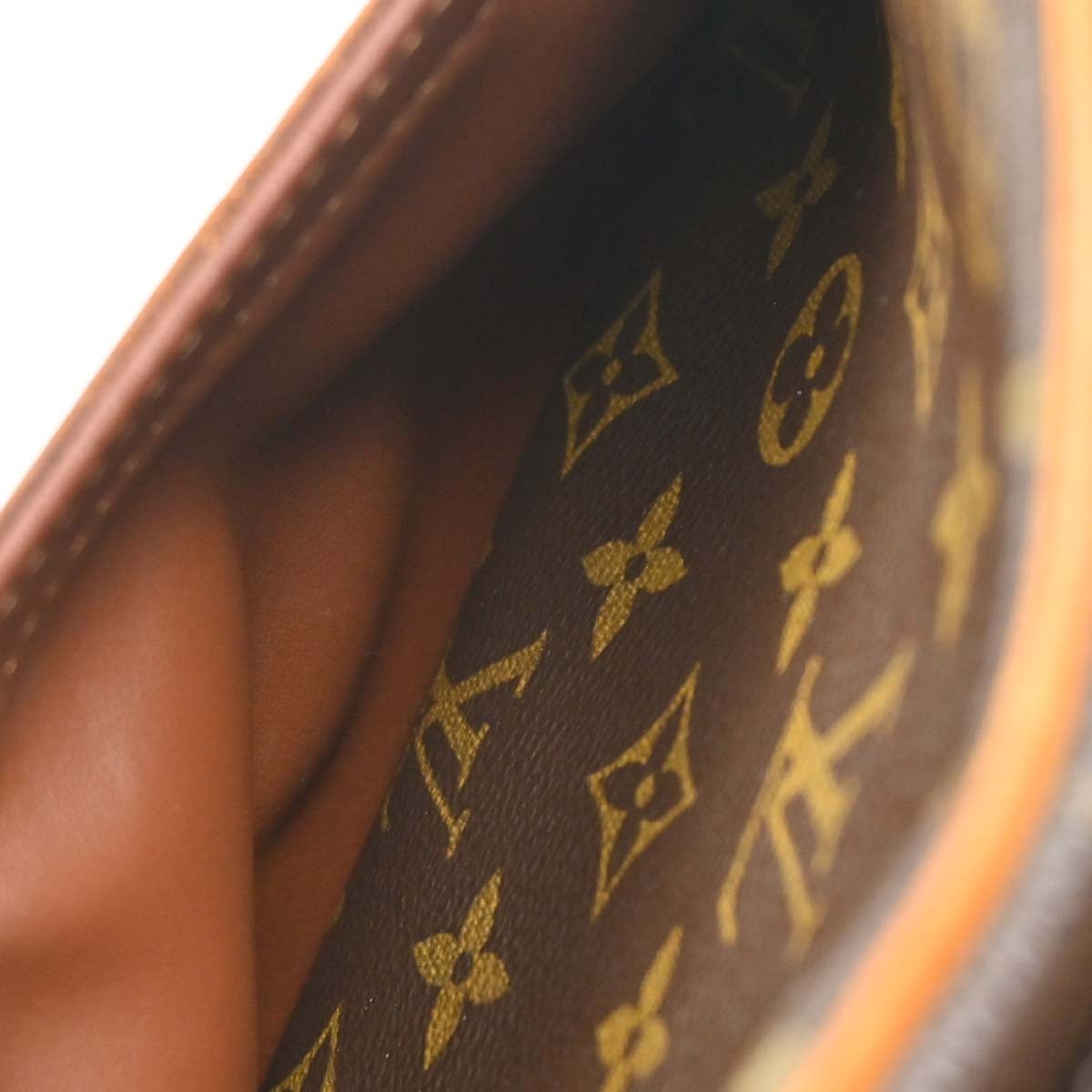 Louis Vuitton Blois Monogram Canvas, Brown, Canvas, Handbag