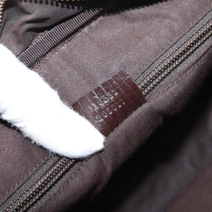 Gucci Front Zip Pocket Messenger GG Coated Canvas, Beige, Canvas, Shoulder Bag