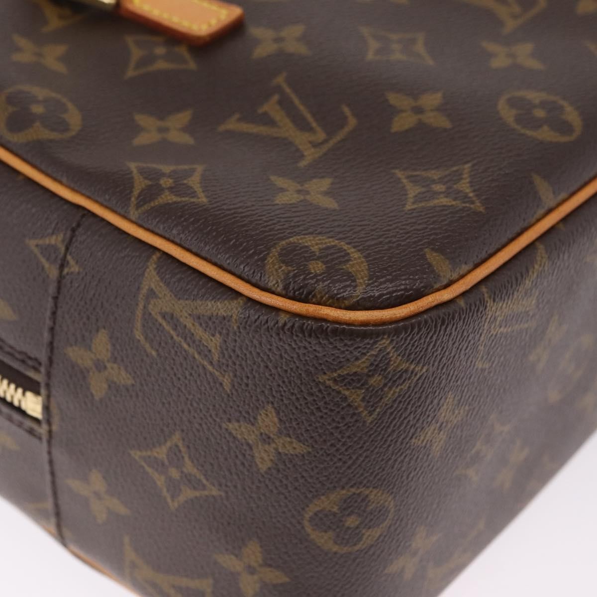 Louis Vuitton Cite Monogram Canvas, Brown, Canvas, Handbag