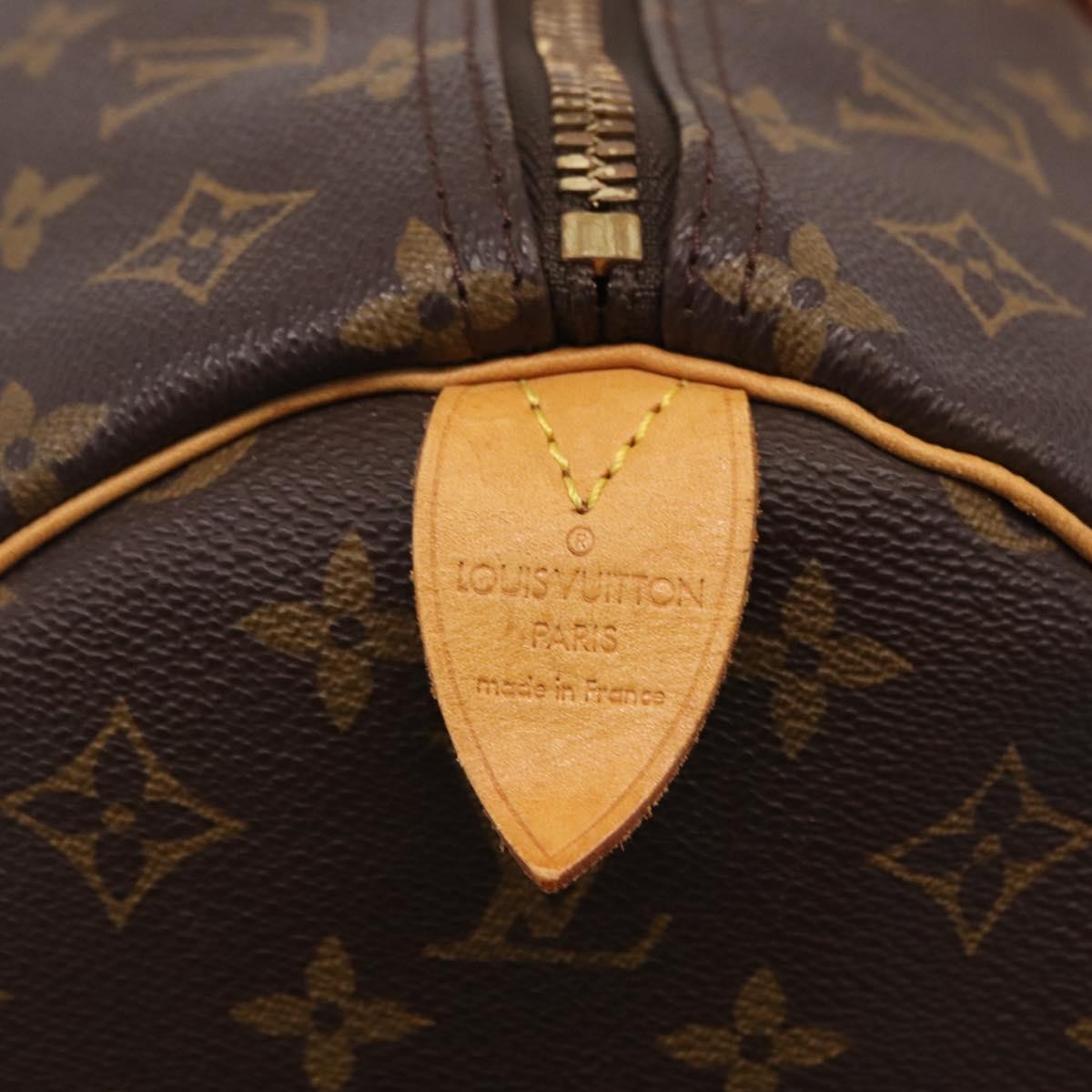 Louis Vuitton Keepall Monogram Canvas, Brown, Canvas, Travel Bag