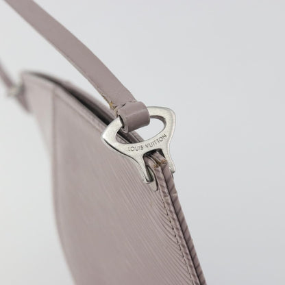 Louis Vuitton Demi Lune Pochette Epi Leather, Purple, Leather, Clutch