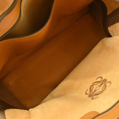 Loewe Amazona Leather, Brown, Leather, Handbag
