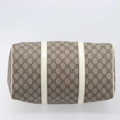 Gucci Joy Boston GG Coated Canvas, Beige, PVC, Handbag
