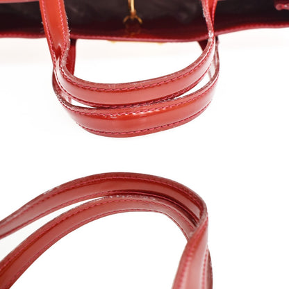 Louis Vuitton Wilshire Monogram Vernis, Red, Patent Leather, Handbag