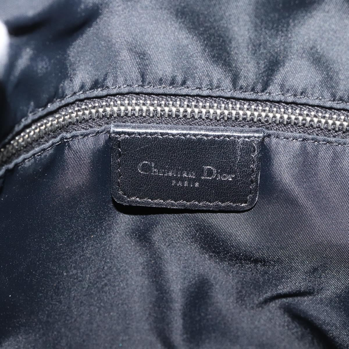 Christian Dior Vintage Trotter Canvas, Black, Canvas, Crossbody Bag