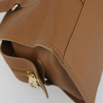 Celine Vintage Leather, Brown, Leather, Handbag