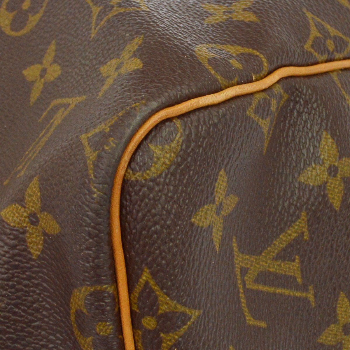 Louis Vuitton Keepall Monogram Canvas, Brown, Canvas, Travel Bag
