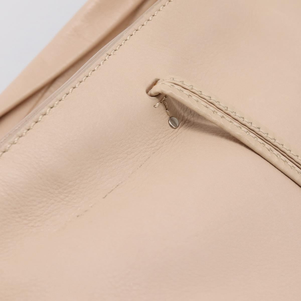 Celine Bittersweet Leather, Beige, Leather, Handbag