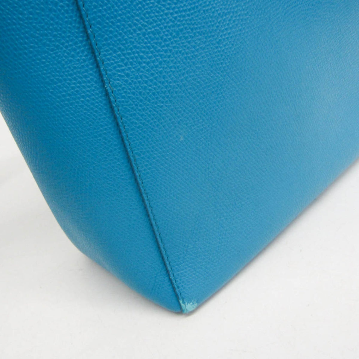 Celine Vertical Cabas All Over Logo Print Leather, Blue, Leather, Tote Bag