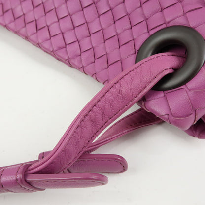 Bottega Veneta Garda Intrecciato Nappa, Purple, Leather, Handbag