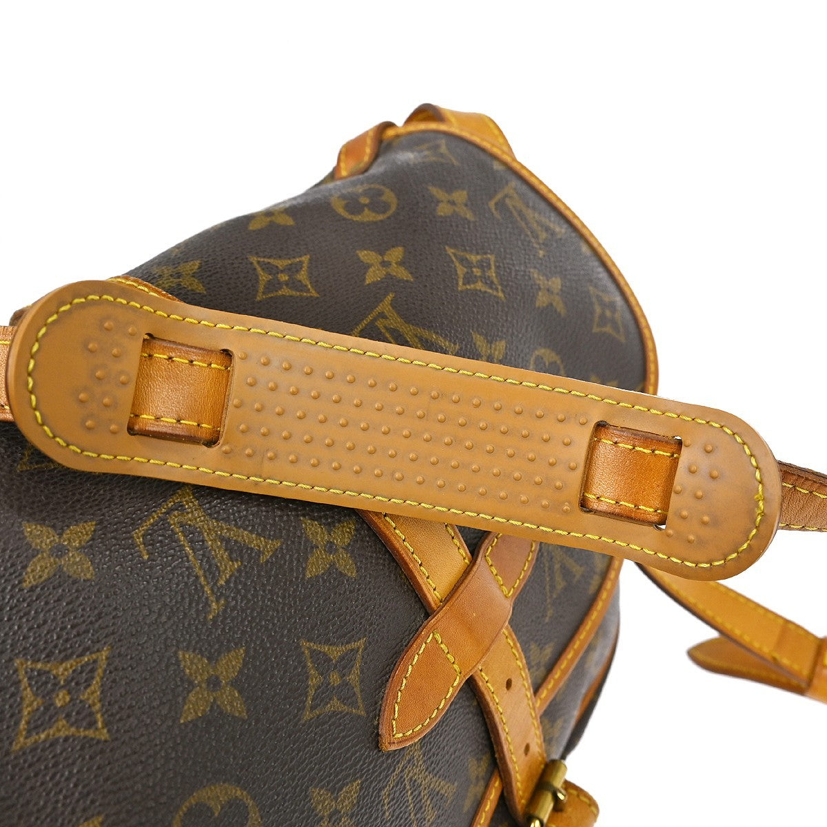 Louis Vuitton Saumur Monogram, Brown, Canvas, Shoulder Bag