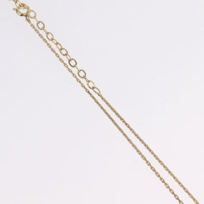 Christian Dior CD Pendant Metal, Gold, Metal, Necklace