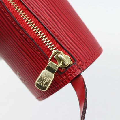 Louis Vuitton Soufflot Pochette Epi Leather, Red, Leather, Clutch
