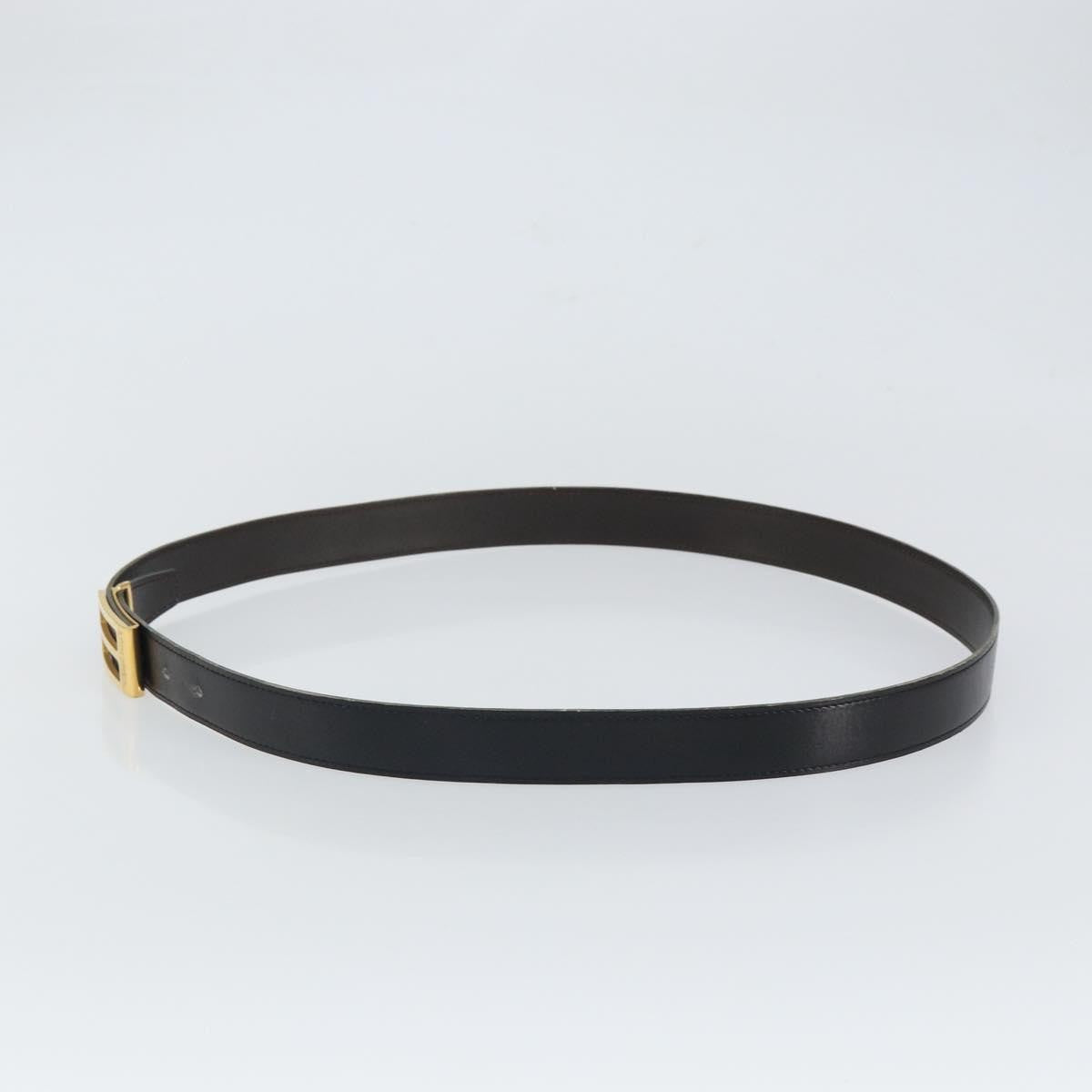 Hermes Buckle Belt Leather, Black, Leather, Belt