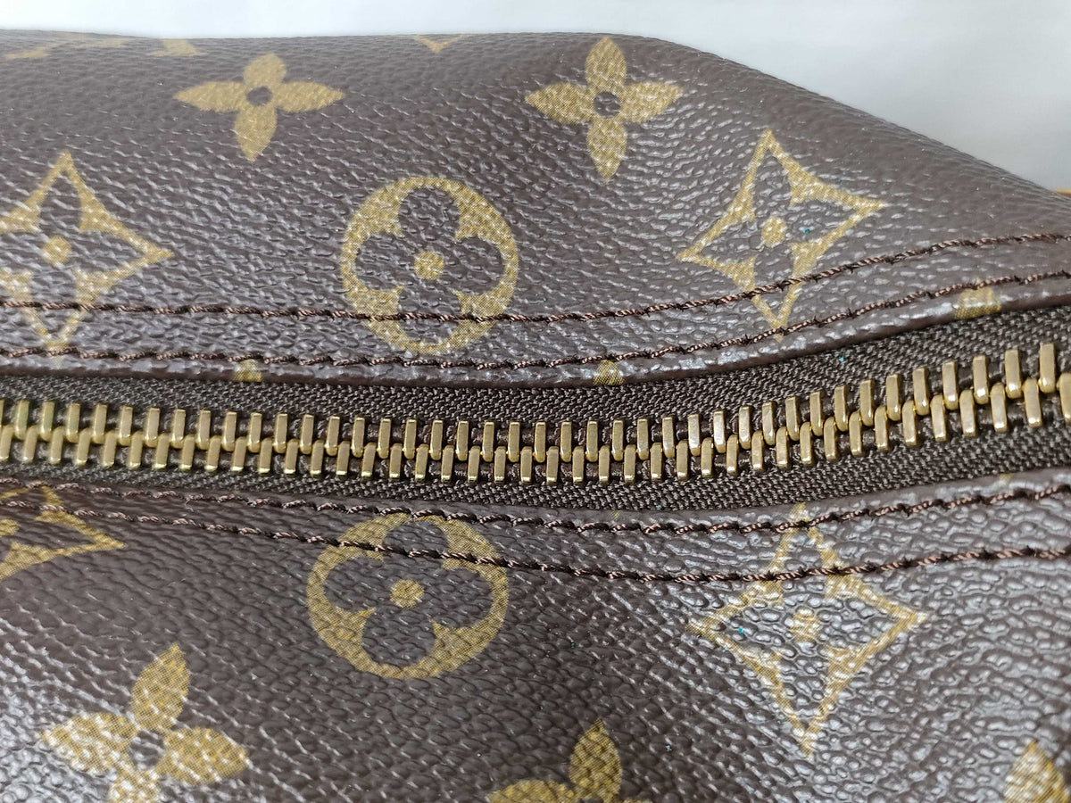 Louis Vuitton Keepall Monogram Canvas, Brown, Canvas, Travel Bag
