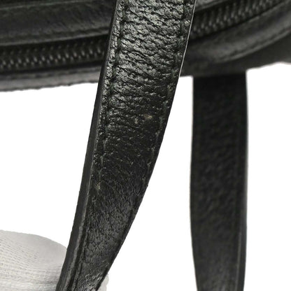 Gucci Zip Around Bowling GG Canvas, Black, Canvas, Handbag