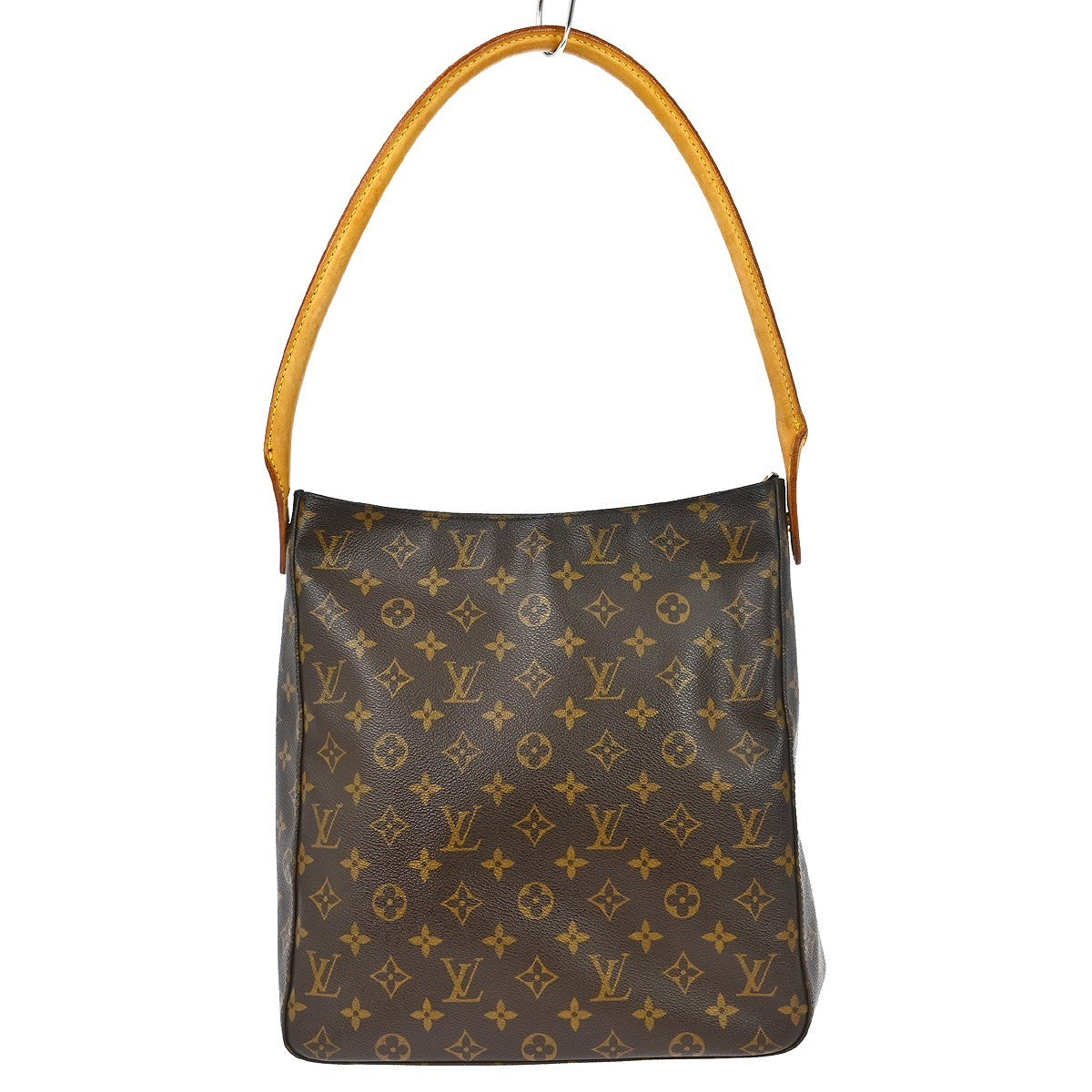 Louis Vuitton Looping Monogram Canvas, Brown, Canvas, Handbag