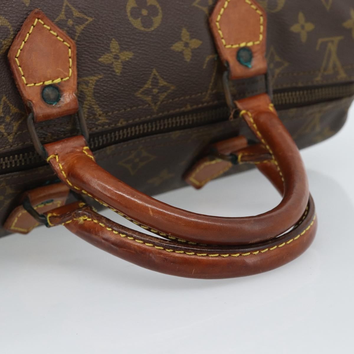 Louis Vuitton Speedy Monogram Canvas, Brown, Canvas, Handbag